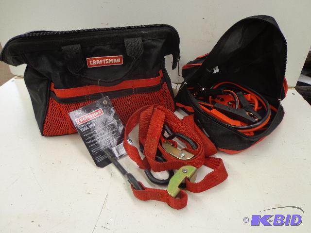 lot 41 image: Craftsman Tool bag   Bran new  Reinforced mat...