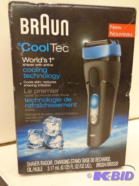 lot 45 image: Electric Shaver   Rechargeable&nbspBraun Coo...