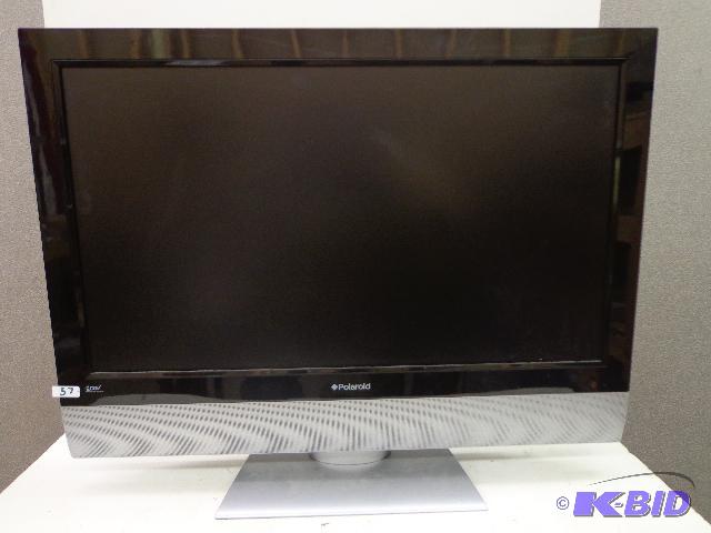 lot 57 image: Polaroid TV   32 inch screen  Good condition ...