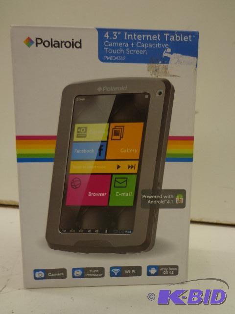lot 59 image: Polaroid&nbspTablet   4.3 inch multi-touch d...