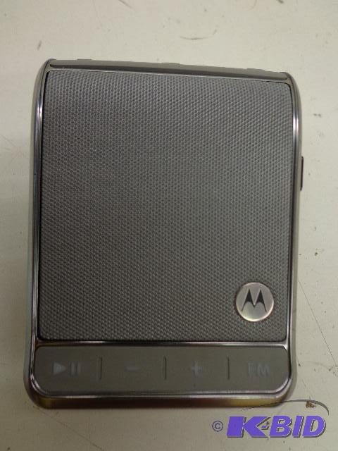 lot 72 image: Motorolla&nbspBluetooth Speaker   Model TZ71...