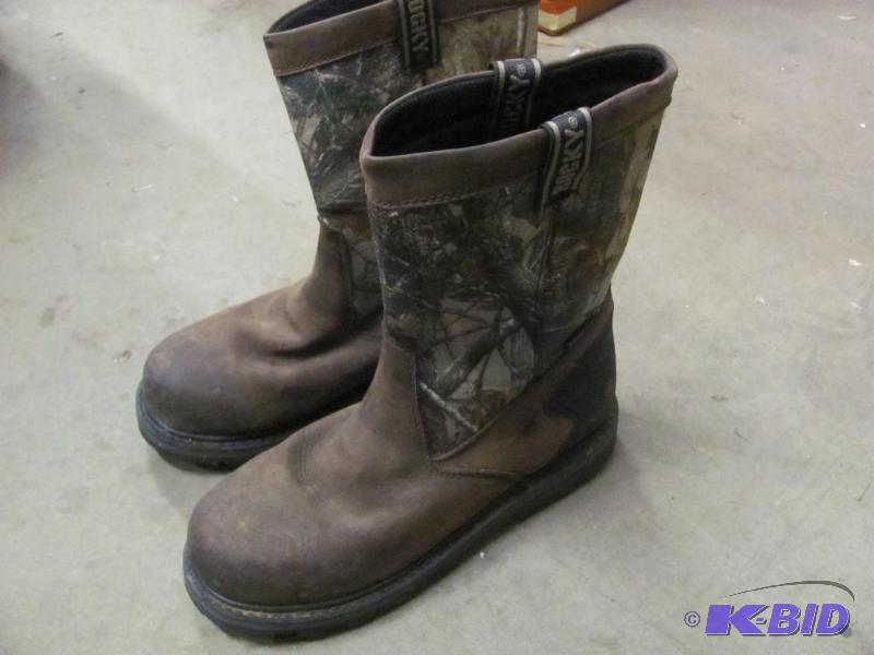 These ROCKY 10&quot Core WATERPROOF Wellingt...