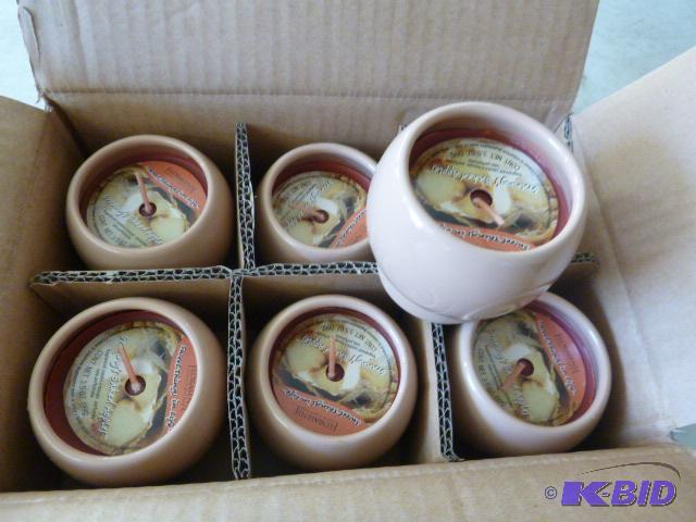 Six Candles Scent of Grannys Baked Apples...