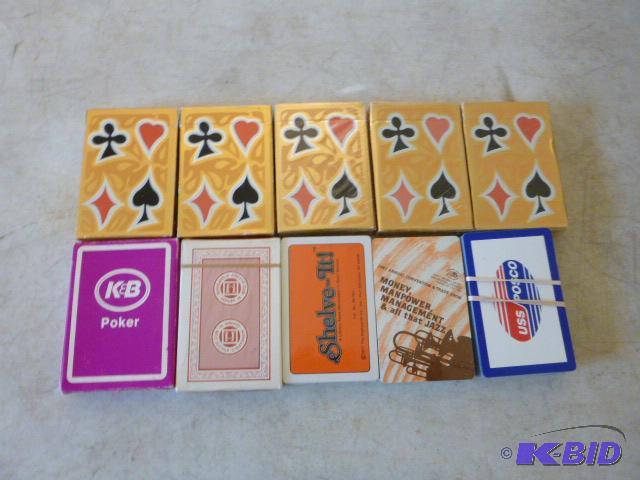 10 Packs of New Playing Cards...