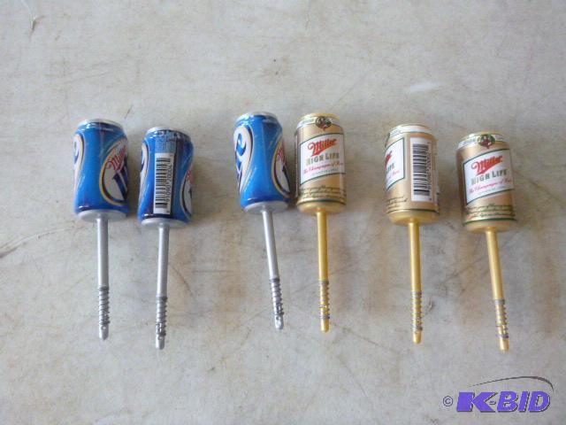 Six Beer Can Bobbers...