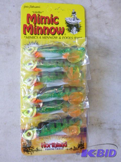 Six Northland Mimic Minnows...