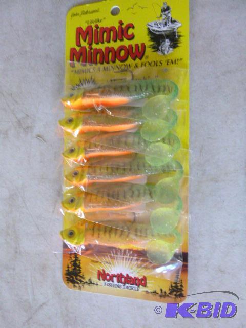 Six Northland Mimic Minnows...