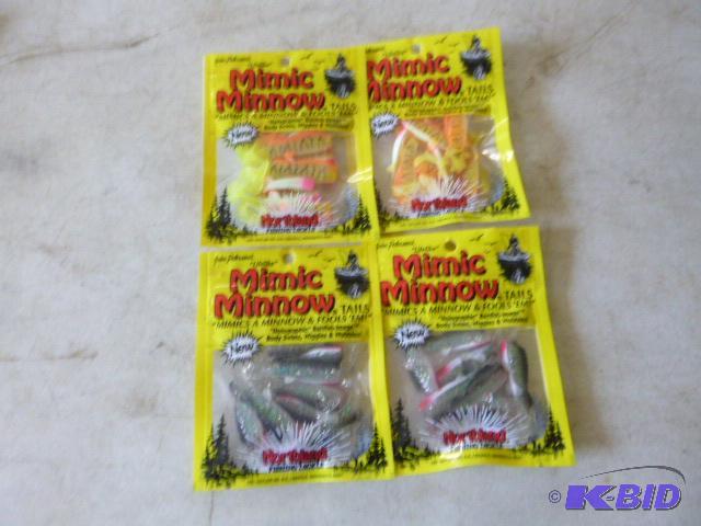 Four Packs of Northland Mimic Minnows Hologra...