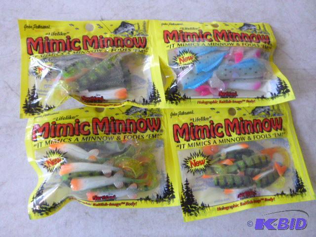 Four Packs of Northland Mimic Minnows Hologra...