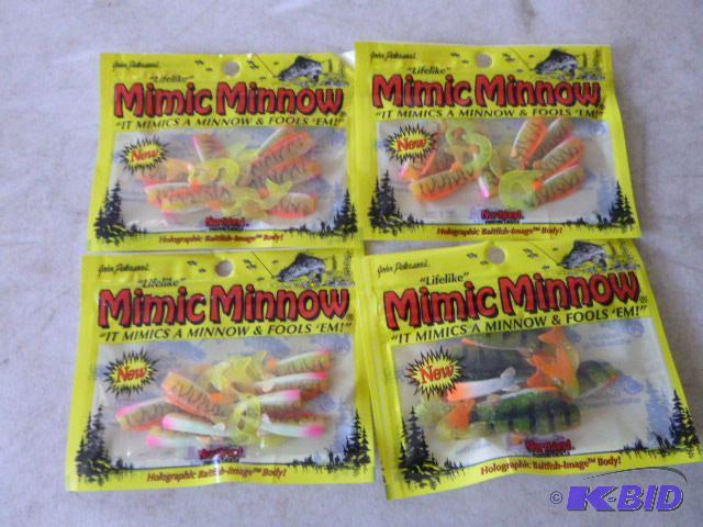 Four Packs of Northland Mimic Minnows Hologra...