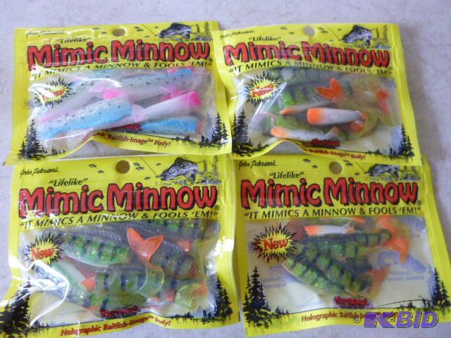 Four Packs of Northland Mimic Minnows Hologra...