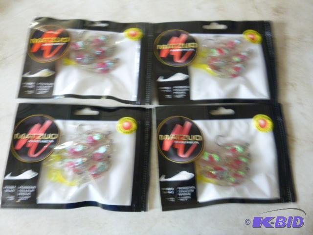 Four Packs of Matzuo Prism Shad 3&quot lengt...