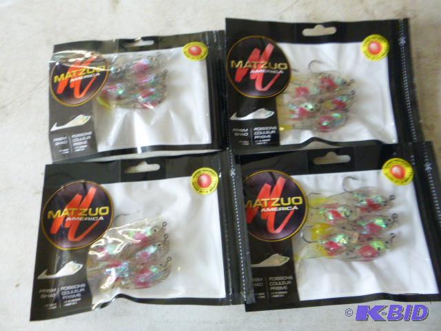 Four Packs of Matzuo Prism Shad 3&quot lengt...