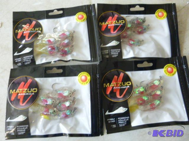Four Packs of Matzuo Prism Shad 3&quot lengt...