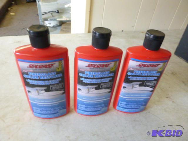 Three Bottles of Seasense Fiberglass Color Re...
