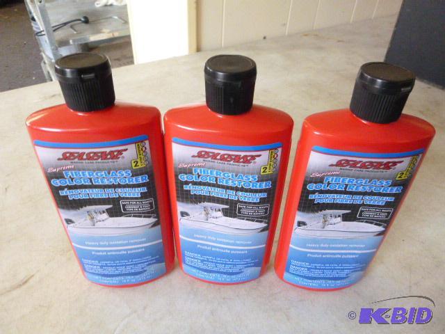 Three Bottles of Seasense Fiberglass Color Re...
