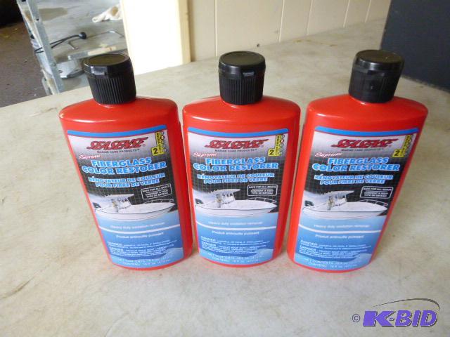 Three Bottles of Seasense Fiberglass Color Re...