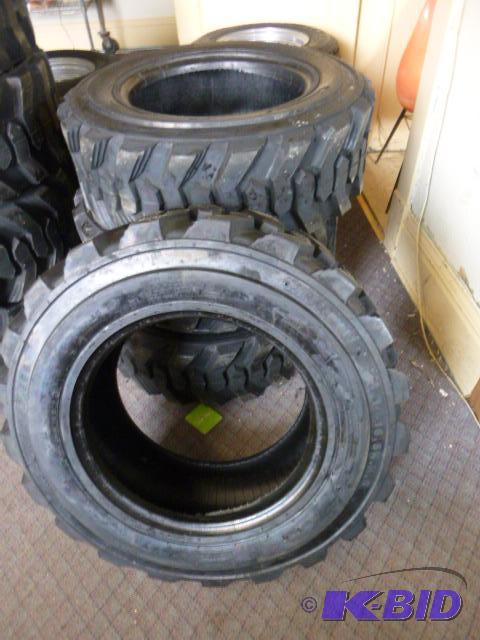Four New Alied RBT Skid Loader Tires 10-16.5 ...