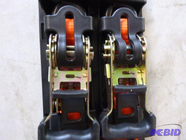 Two 15 Erickson Ratcheting Tie Downs Blaze o...