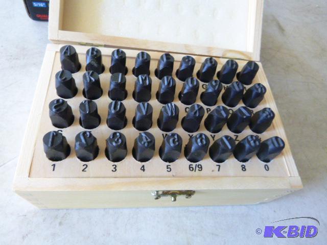 Tekton 36 Piece Number and Lettering Stamp Se...