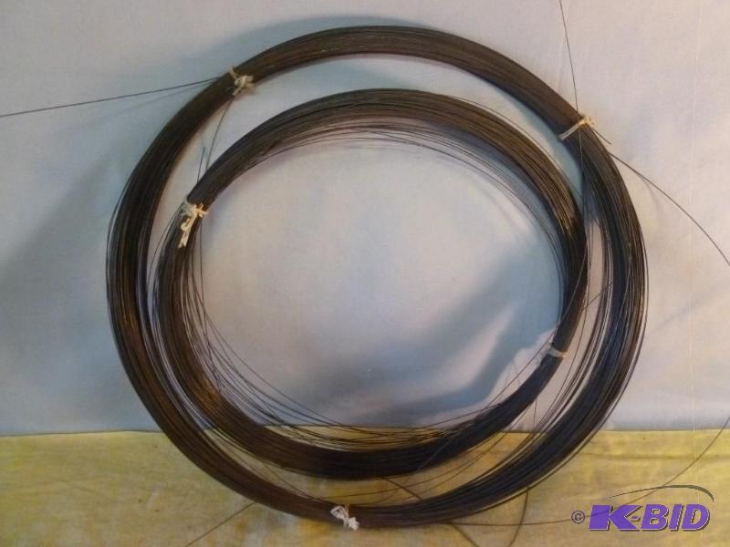 lot 164 image: Lot of two large spools of wire....