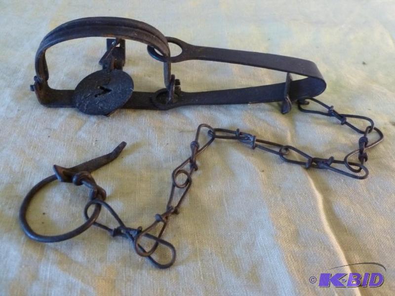 lot 166 image: Victor leg trap....