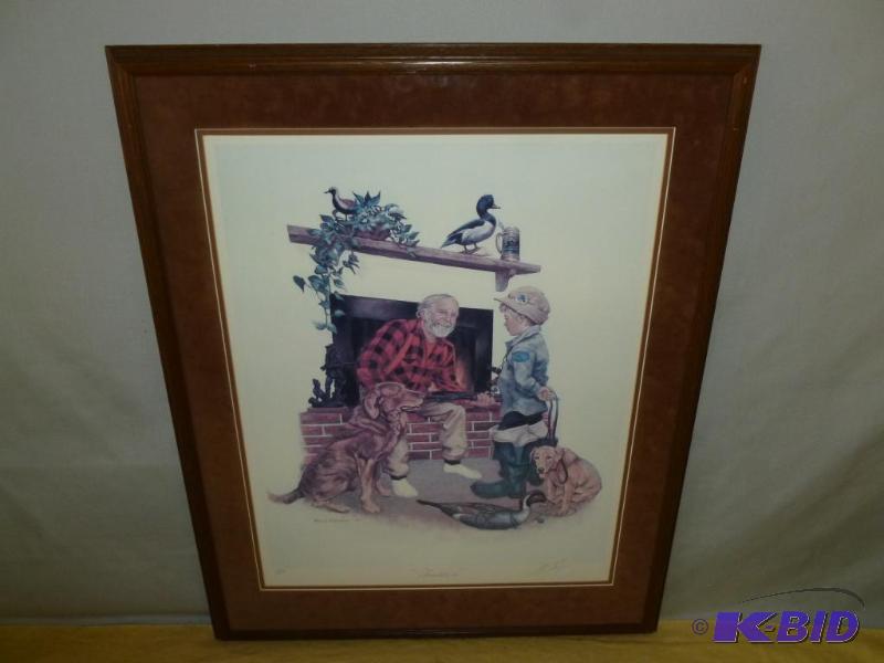 lot 22 image: Beautiful Large W.M Koelpin " Tradition ...