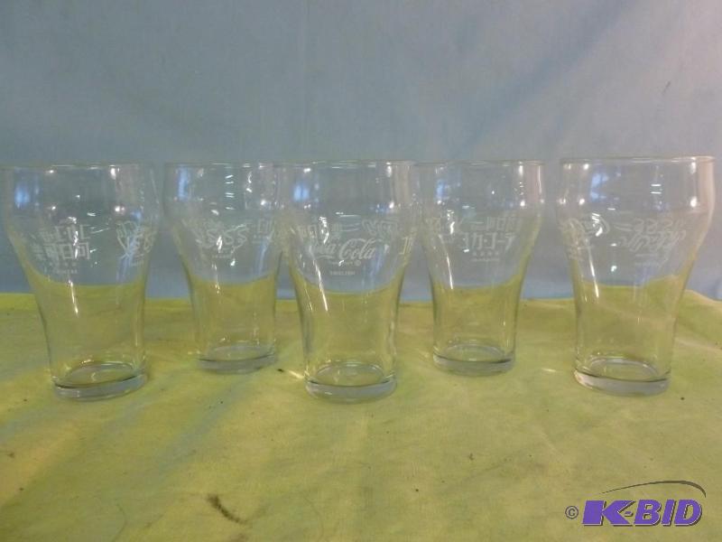 lot 221 image: Lot of five matching Coca-Cola International ...