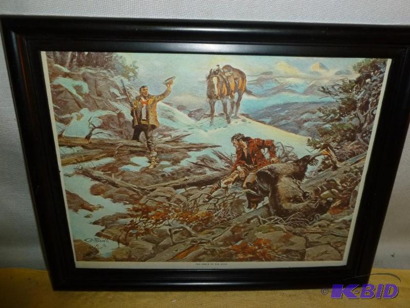 lot 235 image: C.M Russell " The Price Of His Robe &quo...