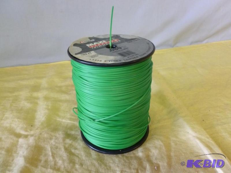 lot 61 image: Large spool of Arnold .080 - 384 yard serrate...