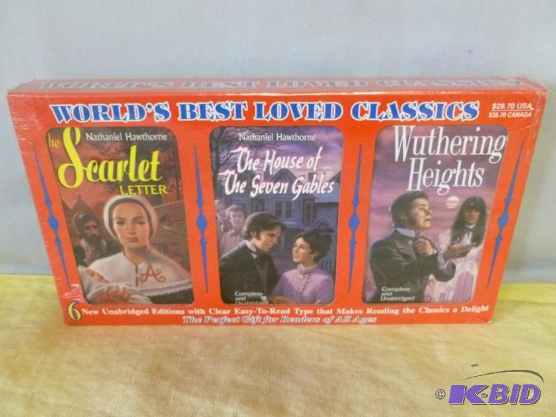 lot 89 image: Worlds best loved classics six book set, new...