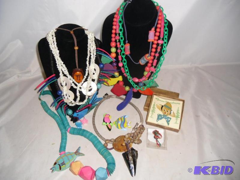 lot 10 image: J-5 Lot of Jewelry Colorful, Whimsical, Funky