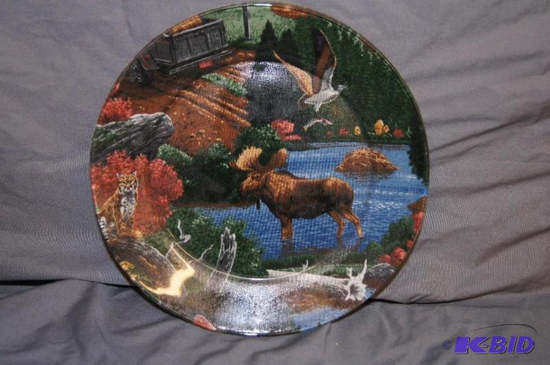 Moose Decorative Plate