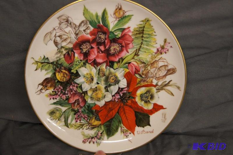 Flower Decorative Plate