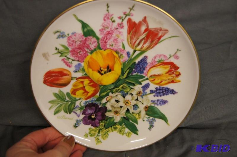 Flower Decorative Plate