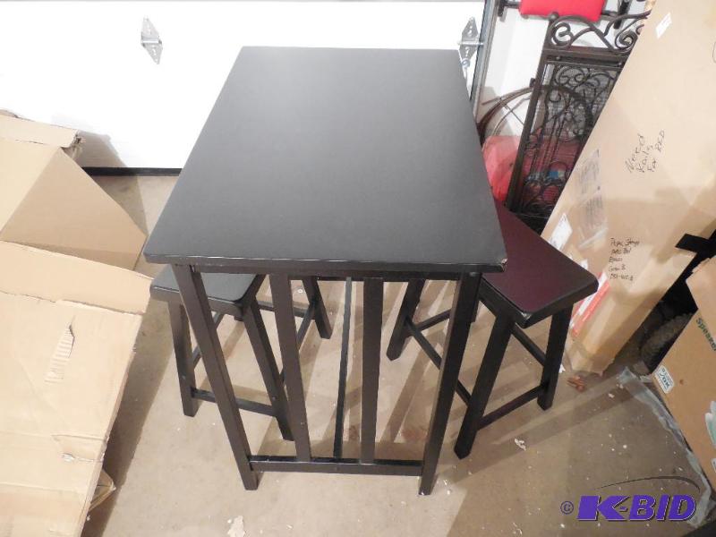 Ashley Furniture Conrad Rectangular Dining Room Counter Table Set