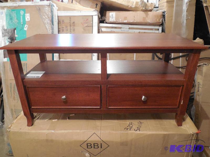 alcove Cherry TV Stand