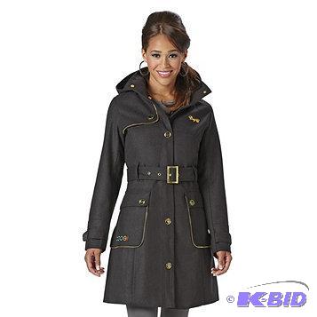 New with tags Coogi Misses Wool Trench Jacke...