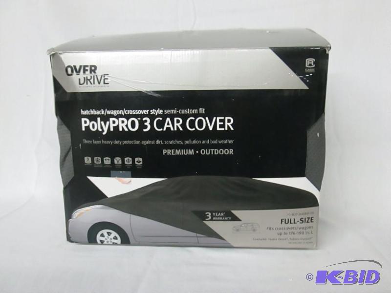 lot 25 image: Polypro 3 Full Hatchback Car Cover