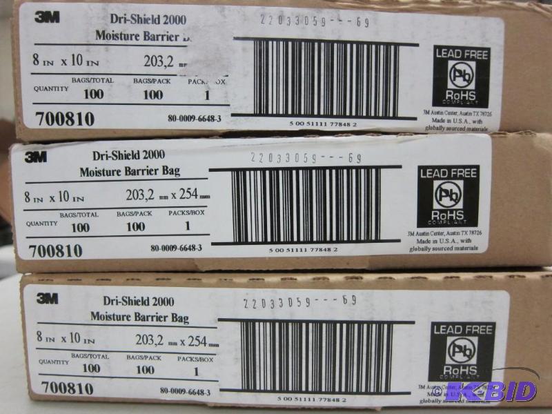 8 x 10 3M Dry Shield 2000 Moisture Barrier Bags
