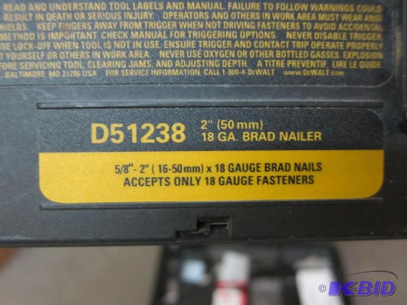 DeWalt Brad Nailer