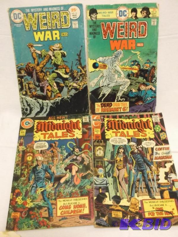 lot 68 image: Lot with 4 collectable comic books....