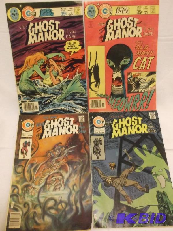 lot 73 image: Lot with 4 collectable comic books....