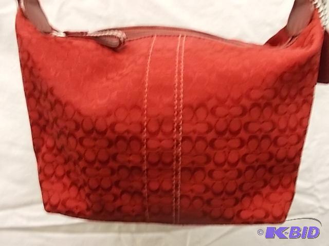 Authentic Coach Signature Handbag...