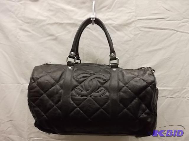 Chanel Quilted Duffel...