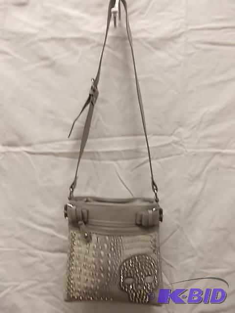 Rhinestone Studded Skull Crossbody Bag...
