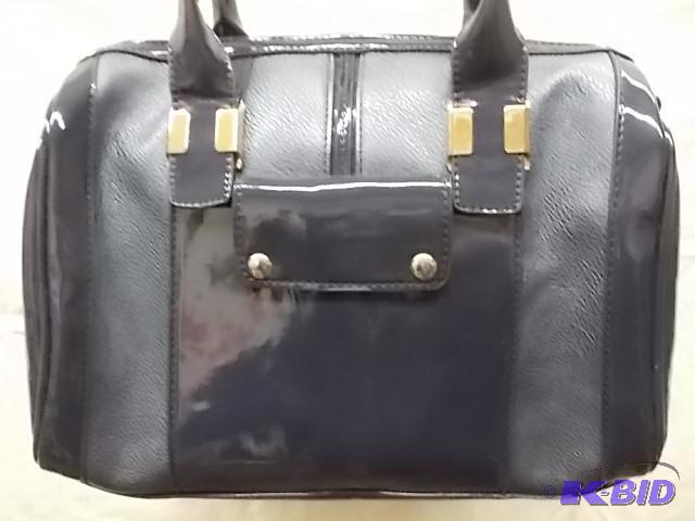 Navy Blue Patent Handbag&nbsp...