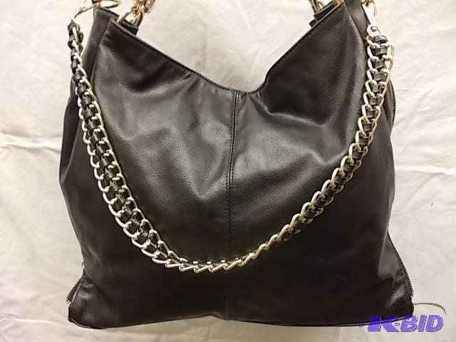 Black Chain Accent Handbag...