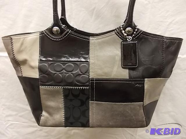 Authentic Coach Patchwork Tote...