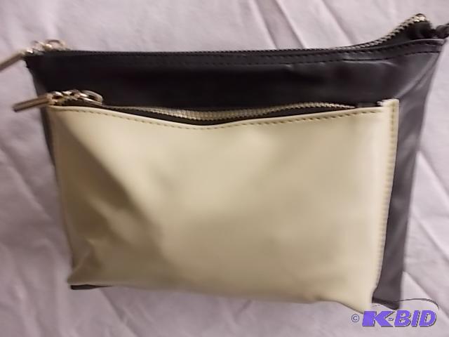 Black Accessory Bag with Wrist Strap...